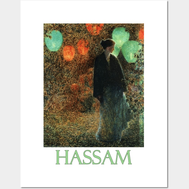 July Night by Childe Hassam Wall Art by Naves